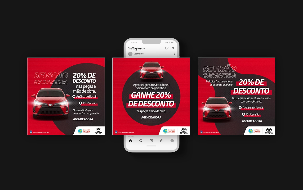 Toyota — Campanha Peças e Oficina