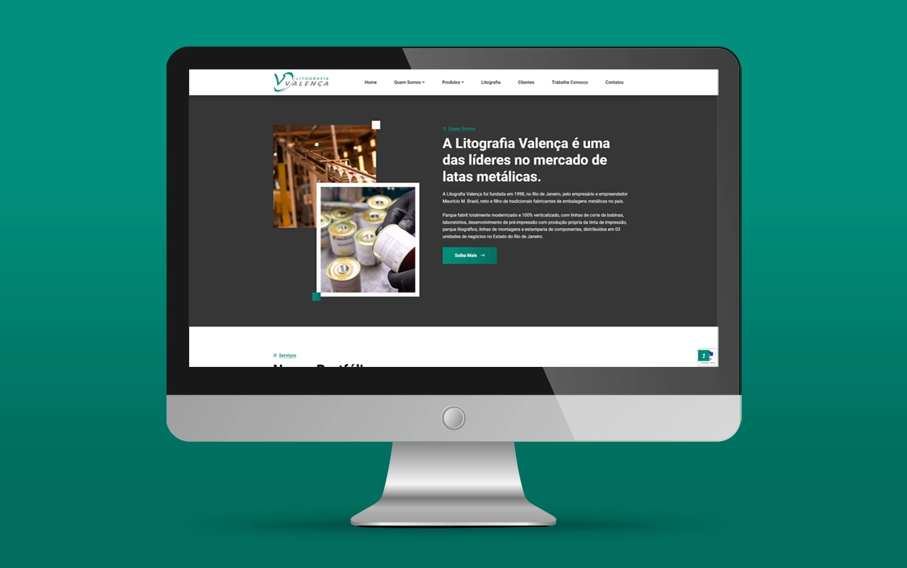 Litografia Valença — Site Institucional