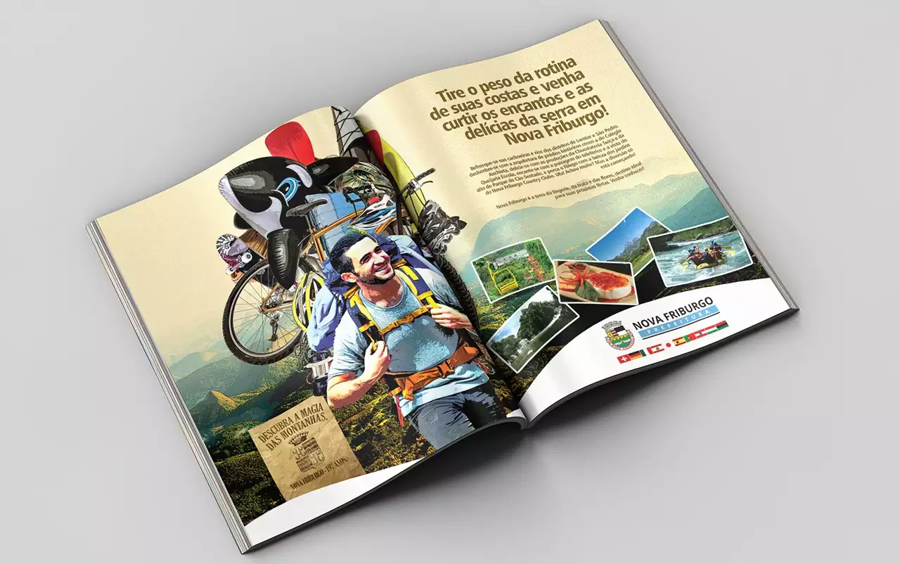 Prefeitura de Nova Friburgo — Anúncio Revista Turismo