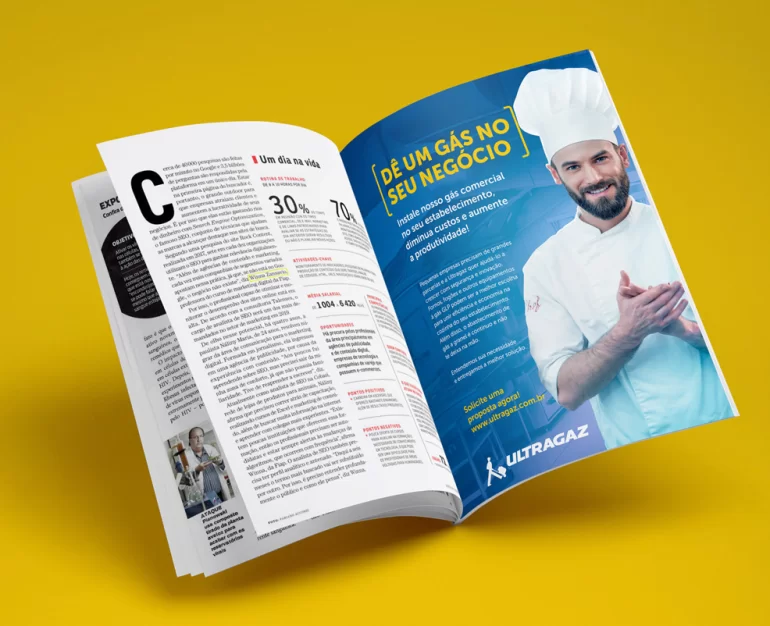 Ultragaz — Propaganda Revista