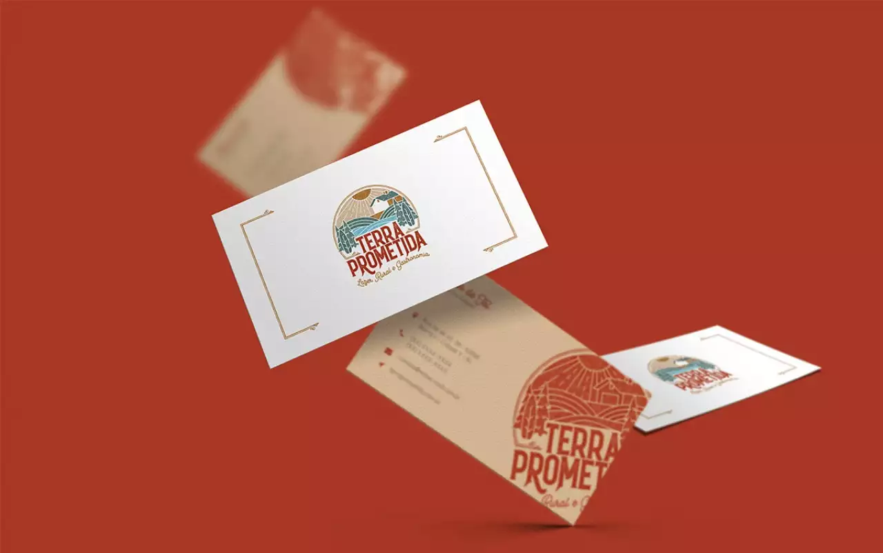 Terra Prometida — Identidade Visual e Papelaria