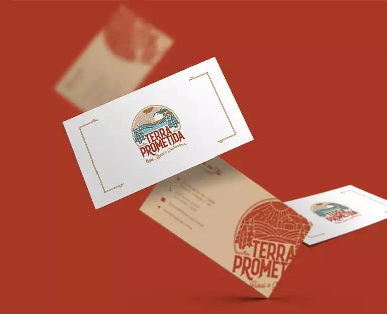 Terra Prometida — Identidade Visual e Papelaria