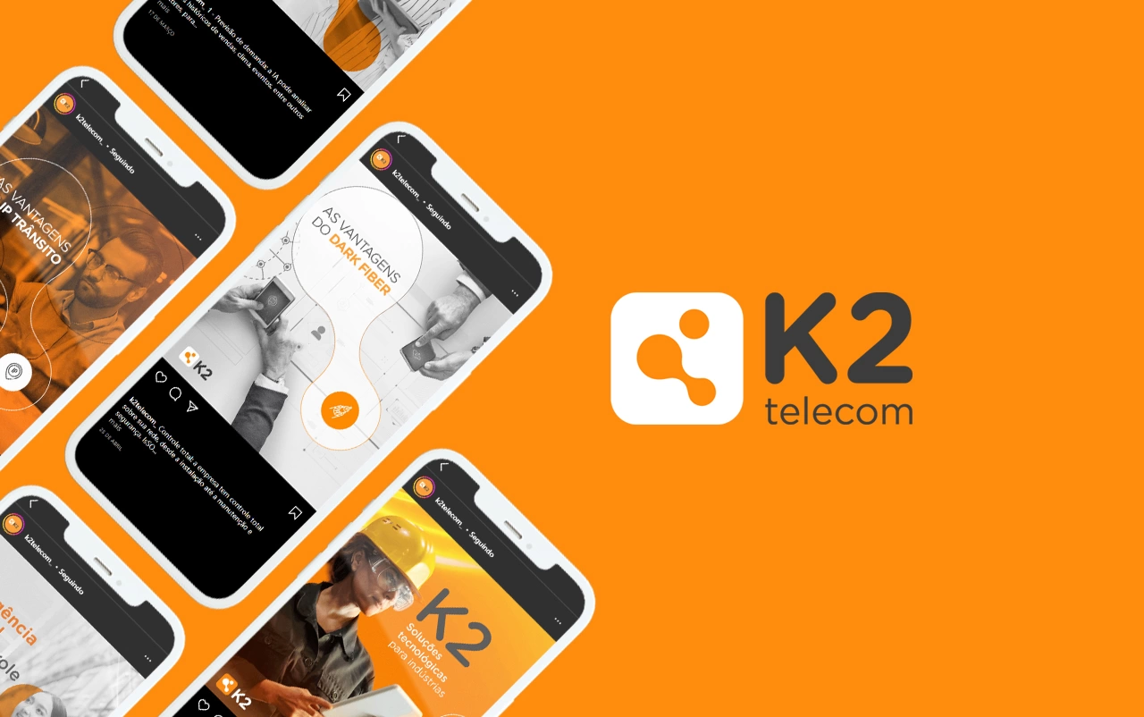K2 Telecom — Gerenciamento de Mídias Sociais