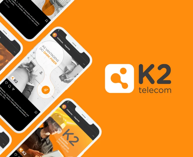 K2 Telecom — Gerenciamento de Mídias Sociais