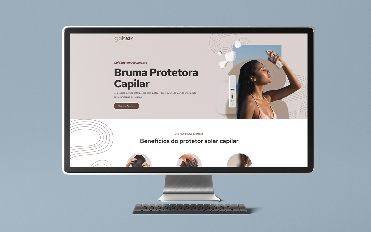 GoHair — Identidade Visual e Embalagens
