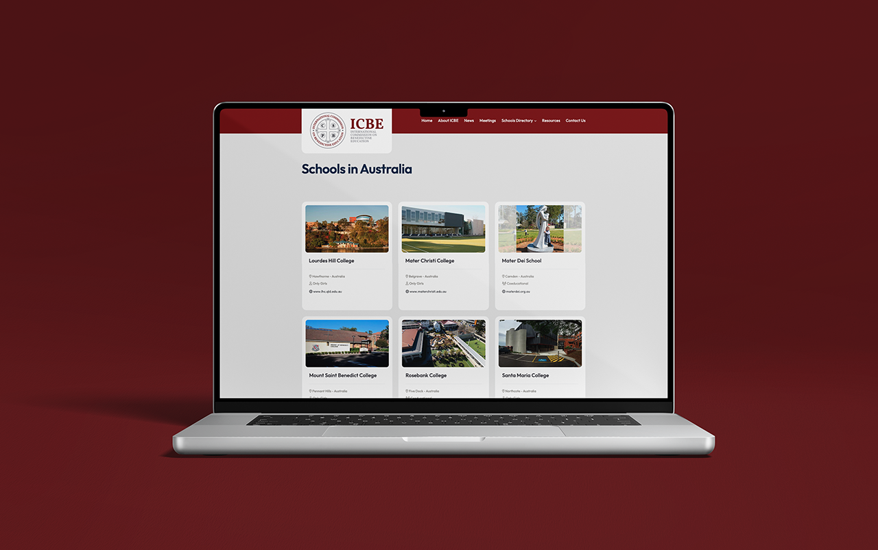 ICBE Benedictine Education — Site Institucional