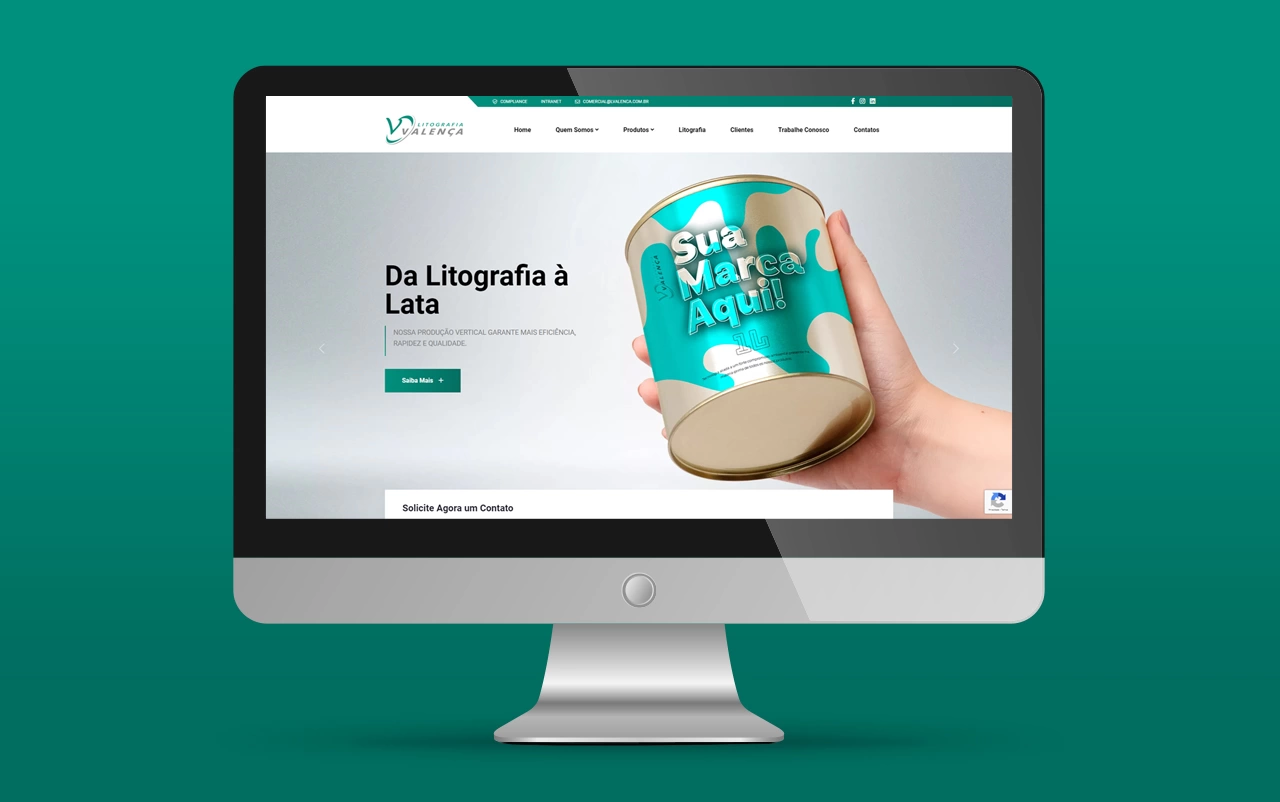 Litografia Valença — Site Institucional
