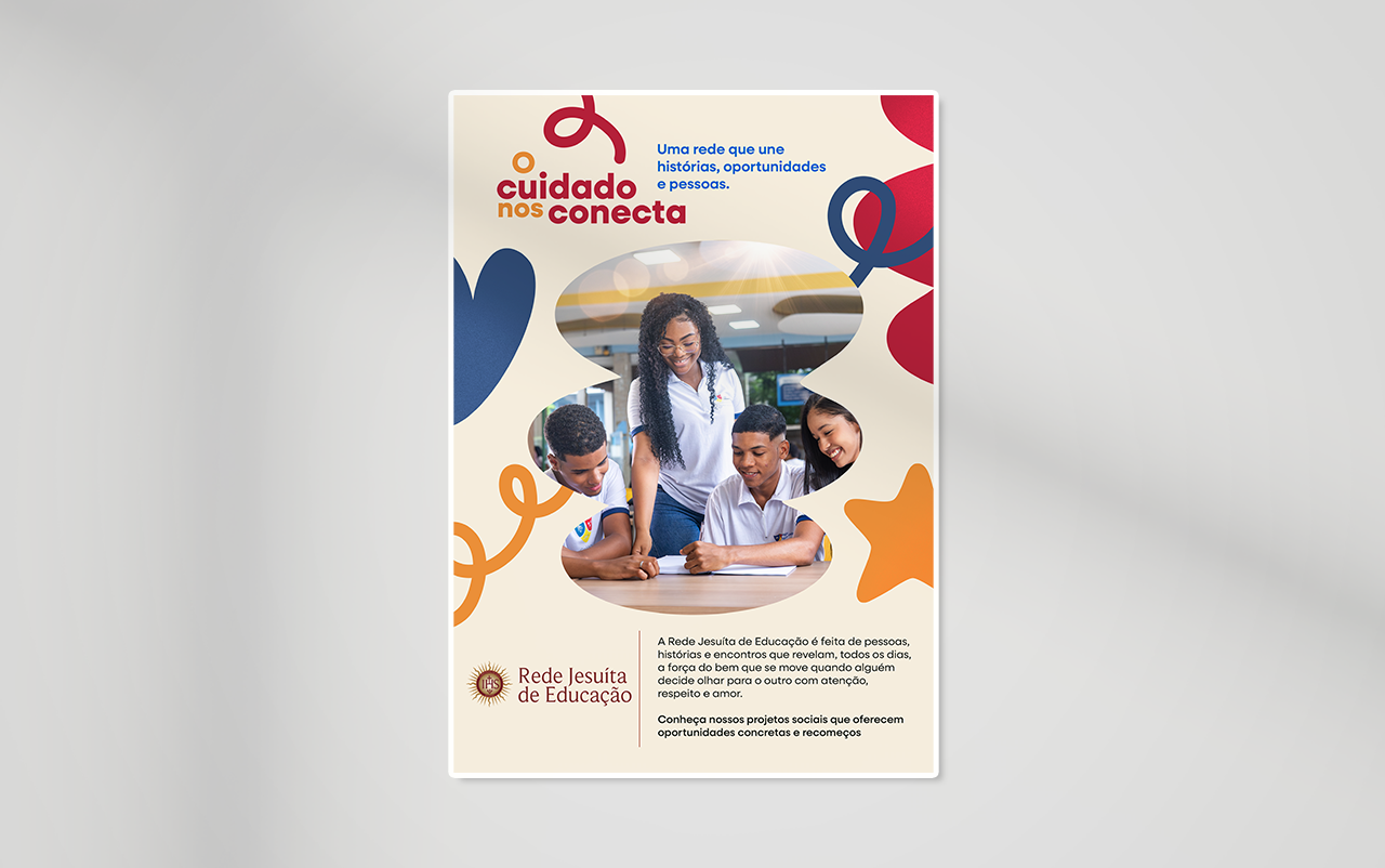 Rede Jesuíta de Educação — Campanha O Cuidado nos Conecta