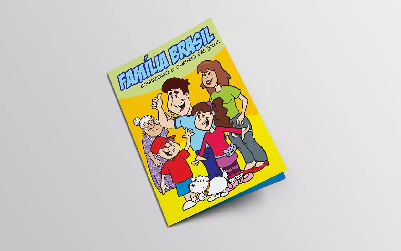 Livreto infantil águas do Brasil