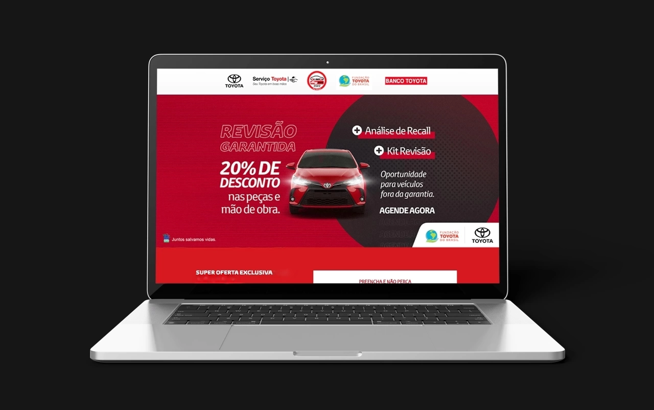 Toyota Landing Page