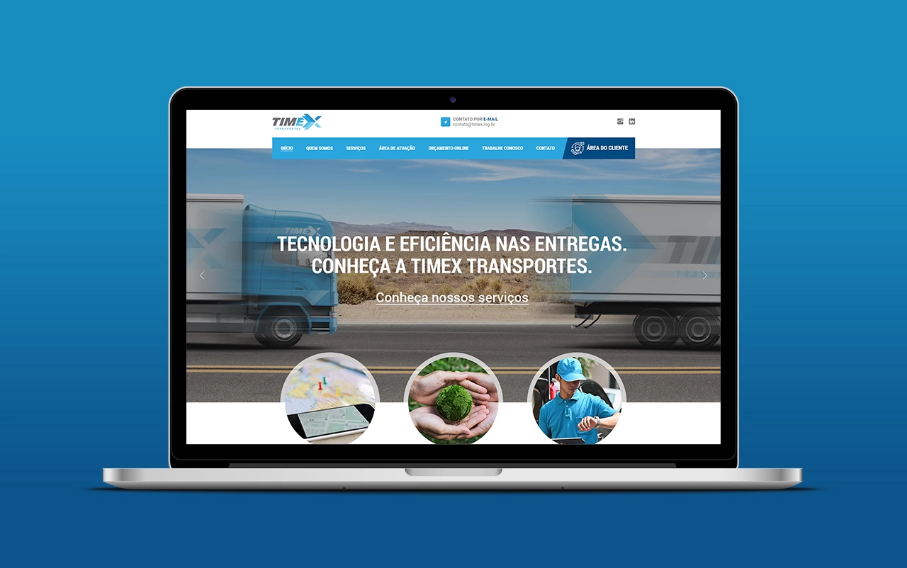 Timex Site Institucional